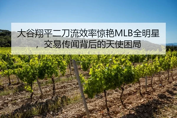 大谷翔平二刀流效率惊艳MLB全明星，交易传闻背后的天使困局